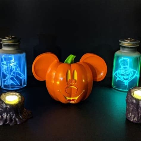 Mickey Mouse Jack O Lantern Etsy