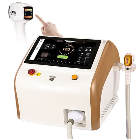 2000W Portable Laser Diode Hair Removal Machine 3 Wavelength 755nm