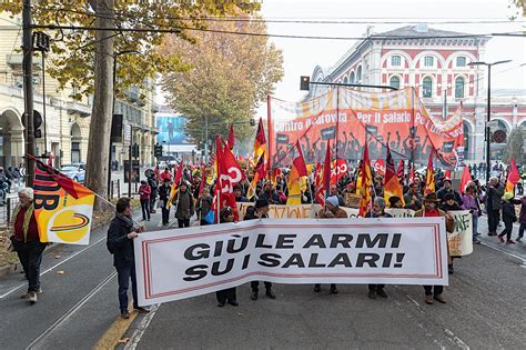 Torino Sciopero Generale Dei Sindacati Di Base