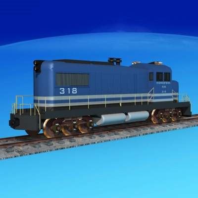 diesel locomotive   model  dreamscape studios
