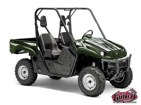 Yamaha Utv Spirit Graphic Kit Green Kutvek