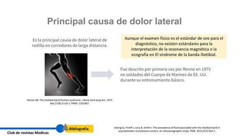 Síndrome de la banda iliotibial 2024 MED FAMILIA PPT