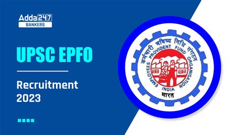 Upsc Epfo Eligibility 2023 Check Education And Age Limit