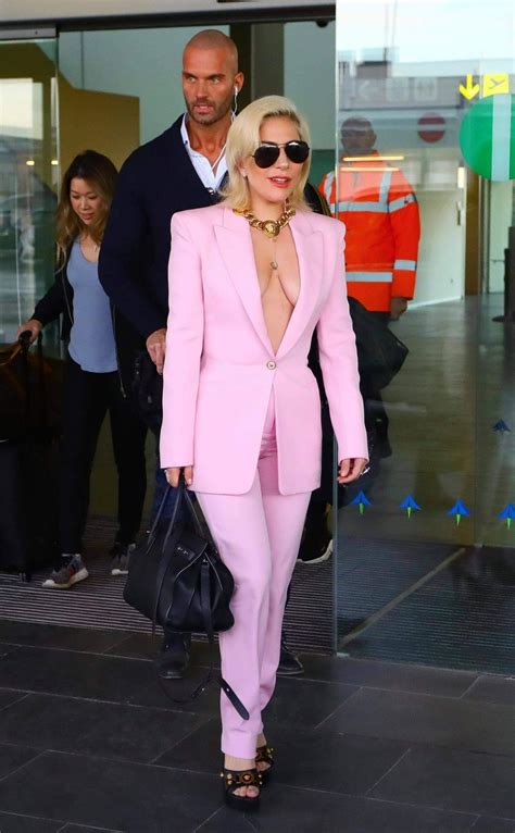 Lady Gaga - Arriving at Barcelona-El Prat Airport • CelebMafia