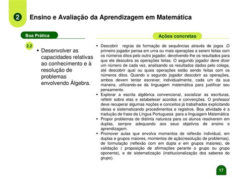 Ppt Caderno De Boas Pr Ticas Dos Professores De Matem Tica Das