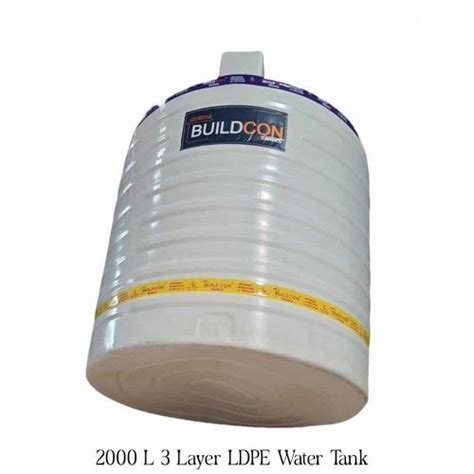 2000L 3 Layer LDPE Water Tank At Rs 8200 Piece Triple Layered Water