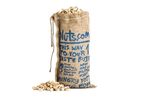 Burlap Bag Of Pistachios Bags Of Nuts Ts