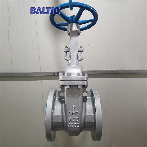 ASTM A216 WCB Gate Valve API 600 6 Inch 150 LB RF China Manufacturers