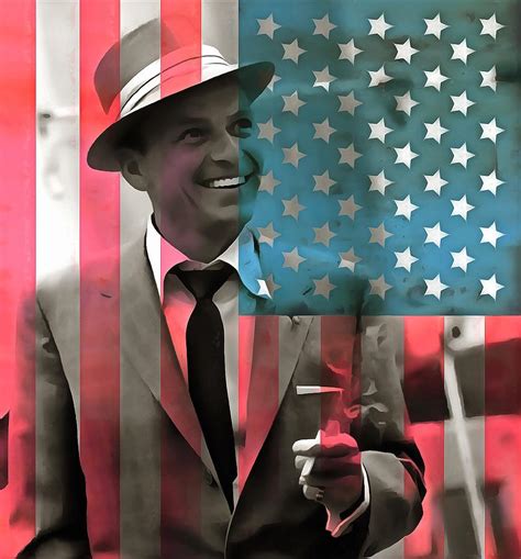 Frank Sinatra American Legend Digital Art By Dan Sproul