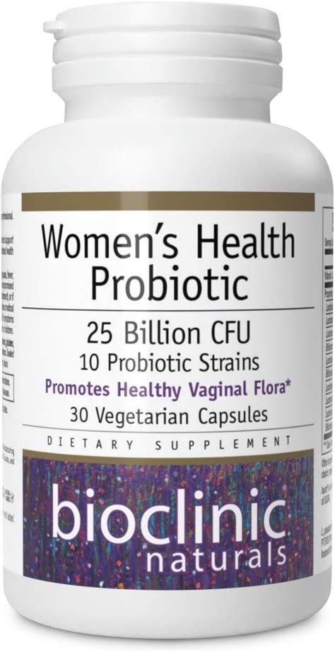 Bioclinic Naturals Womens Health Probiotics 25 Billion