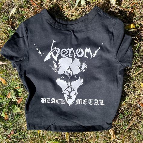 Black Metal Shirt Etsy