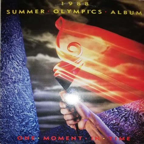 Various Artists 1988 Summer Olympics Album One Moment In Time Vinyl