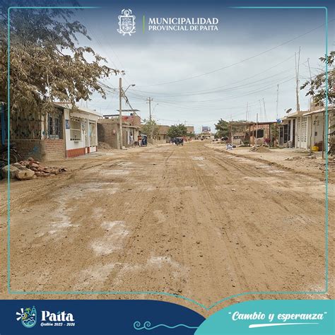 Municipalidad De Paita Trabaj En El Mantenimiento De Las Principales