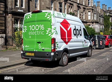 Electric Dpd Delivery Van Hi Res Stock Photography And Images Alamy