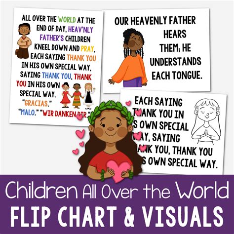 Children All Over the World Flip Chart - Primary Singing