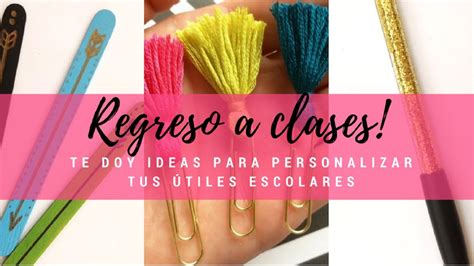 DIY Decora tus útiles escolares SORTEO nacional regreso a clases