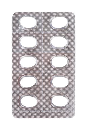 Packing Of Pills Dose Antibiotic Pharmaceutics Isolated Febrifuge