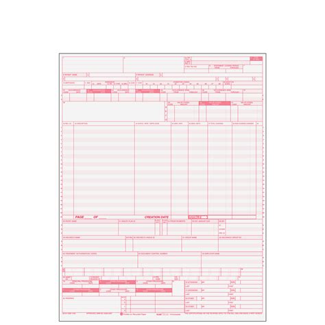 Ub04cf Ub 04 Hospital Claim Form