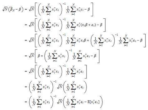 Properties Of The Ols Estimator