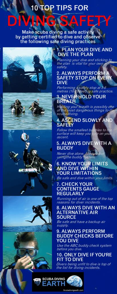 10 Top Safety Tips For Scuba Diving Always Be Safe Scuba Diving