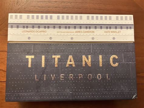 TITANIC 2D 3D ANNIVERSARY Blu Ray Collectors Set Limited To 1000 UK