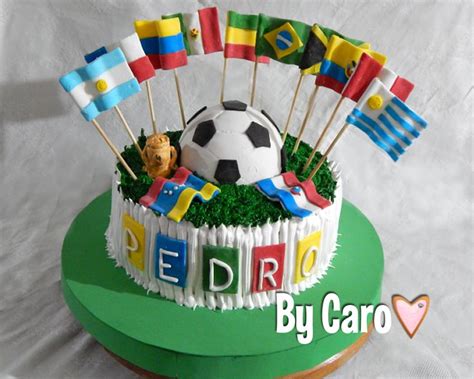 Torta Fútbol Copa América By Caro Fiestas De Cumpleaños De Fútbol