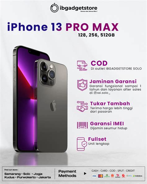 toko iphone  solo murah nomor  ibgadgetstore