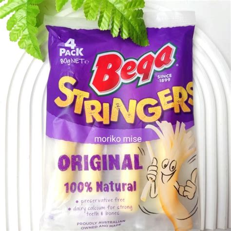 Jual Bega Mozza Stringers Mozzarella Stick Keju Bega Moza Mozarella