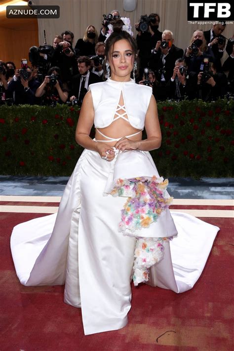 Camila Cabello Sexy Seen Braless Showing Off Her Hot Tits At The Met Gala In New York City AZNude