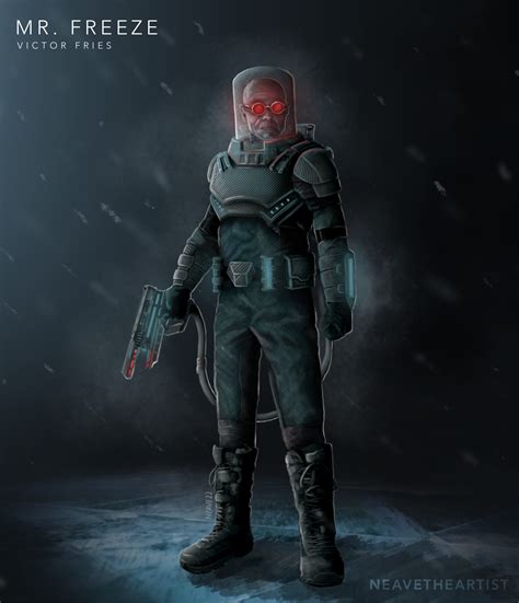 Artstation Mr Freeze Year 1 And 5 Character Concepts