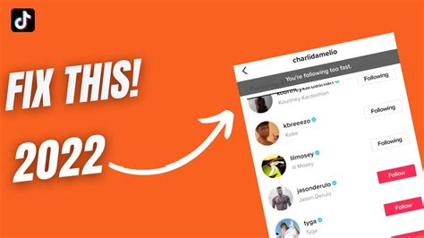 Youre Following Too Fast On TikTok How To Fix Fix You Re Following