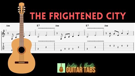 The Shadows The Frightened City GUITAR TAB YouTube