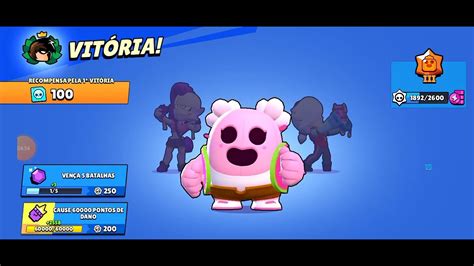 Brawl Star Novo Desafio Ganhei Sorteio Stars Lend Rios Youtube