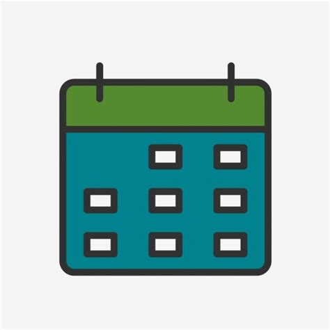 Vector Icono De Calendario Png Nombramiento Antecedentes Black Png