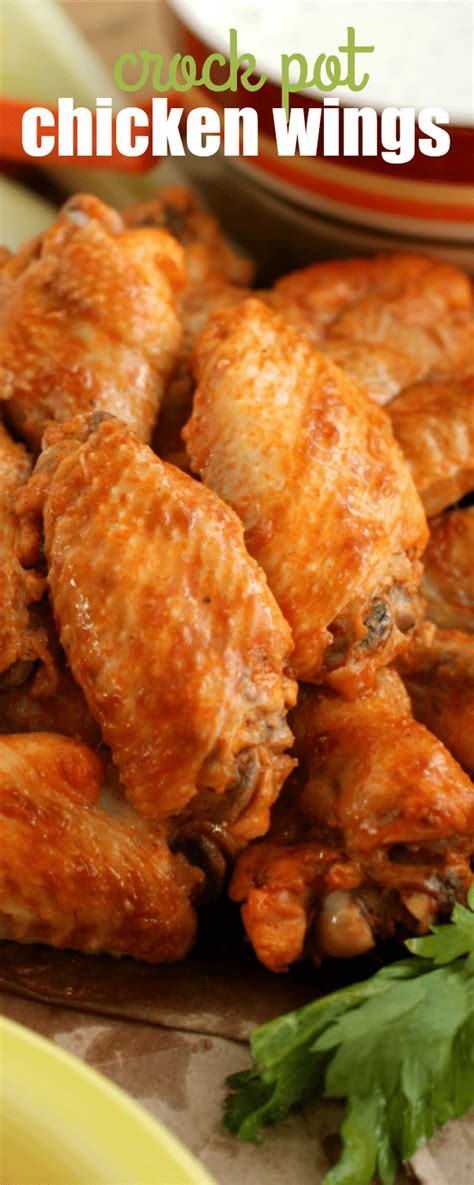 Crock Pot Chicken Wings Recipe ⋆ Real Housemoms