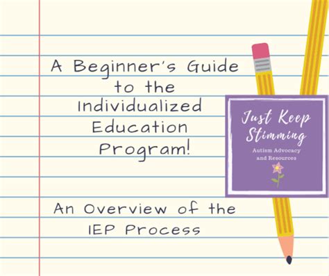 A Beginner’s Guide To The Iep Just Keep Stimming