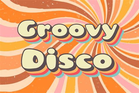 Groovy Disco 70s Font