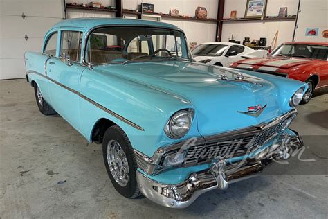 Lot 16761 1956 Chevrolet 210 Custom 2 Door Post Barrett Jackson