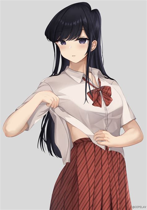 Komi Shouko Komi San Wa Komyushou Desu Drawn By Cepelav Danbooru