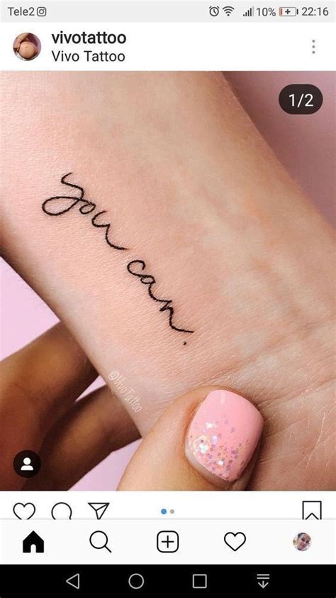 Tatuagens Femininas Escritas Frases E Ideias Inspiradoras Tattoo