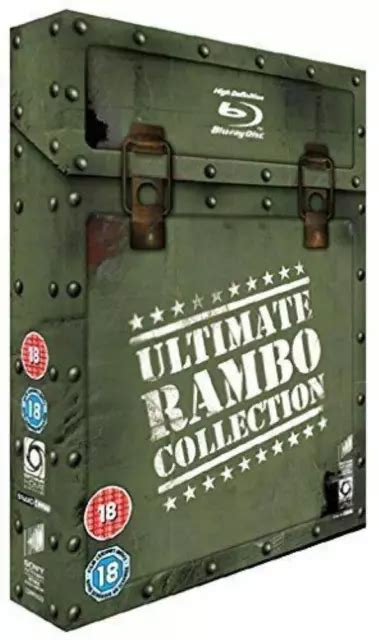 Rambo The Ultimate Collection Blu Ray Sylvester Stallone