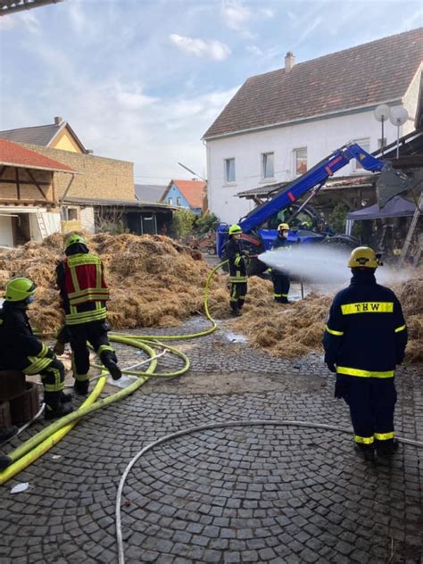 Feuer Zerst Rt Scheune Einsatzbericht Worms