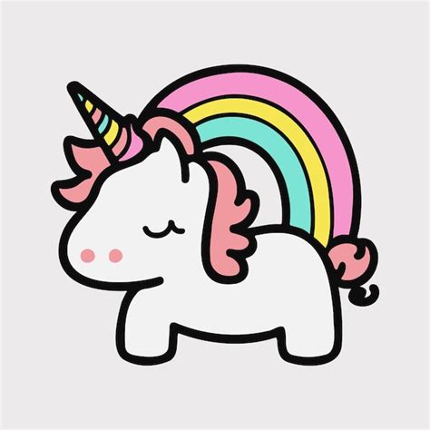 Un Unicornio Con Una Melena Rosa Y Una Cola Rosa Est Sobre Un Fondo