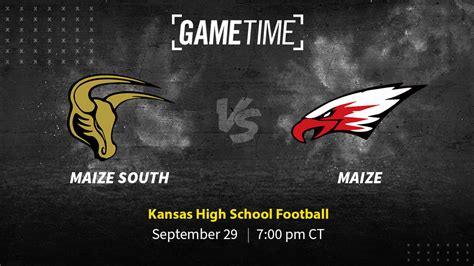 High School Football Maize South Mavericks Vs Maize Eagles