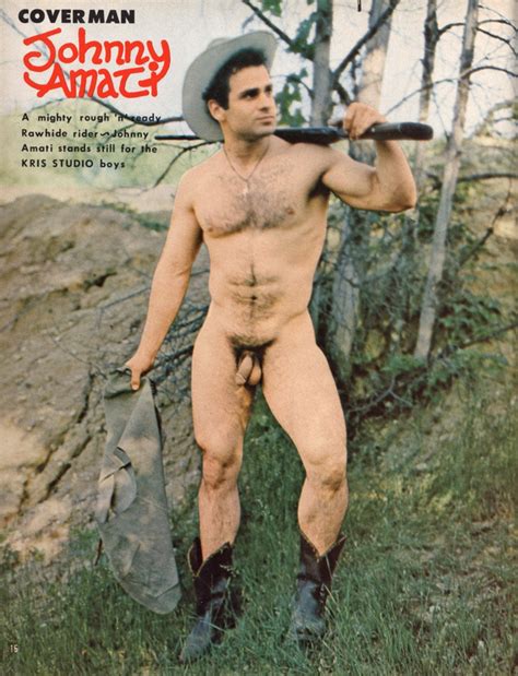 Vintage Men Magazine Male Nudes