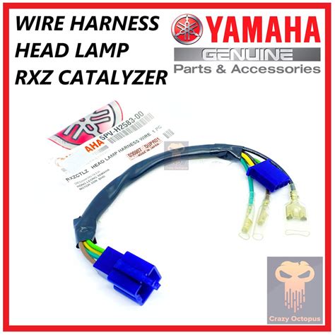 Wire Sub Lead Cable Main Switch Yamaha Rxz Catalyzer Original Head