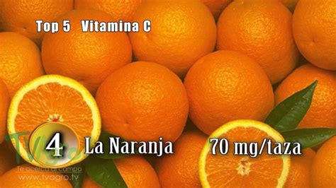 Cuáles son las frutas con más vitamina C TvAgro por Juan Gonzalo Angel