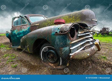 Junk Yard Stock Photography 18669662