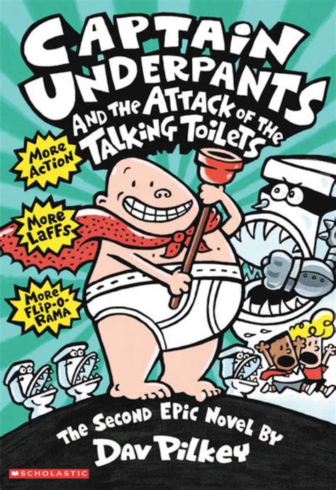 Captain Underpants and the Attack of the Talking Toilets — “Captain Underpants” Series - Plugged In