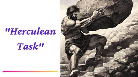 What S The Origin Of Herculean Task Is It About Tasks That Hercules